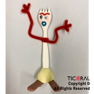 ADORNO TOY STORY FORKY A. PORCELANA FRIA x 1